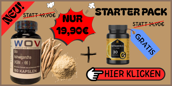 Ashwagandha für Energie, Schlaf, Immunsystemches Aussehen und senkt nebenbei das Risiko an Krebs oder einem Herzinfarkt zu erkranken...
